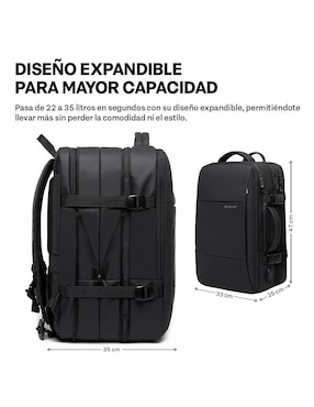 Mochila para viaje Sendera impermeable unisex