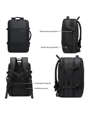 Mochila para viaje Sendera impermeable unisex