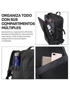 Mochila para viaje Sendera impermeable unisex