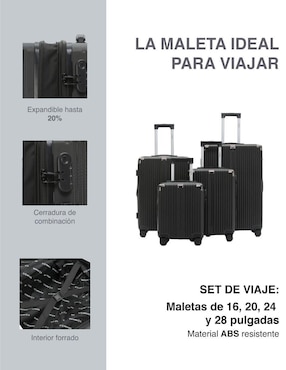 Set maletas de viaje Compass