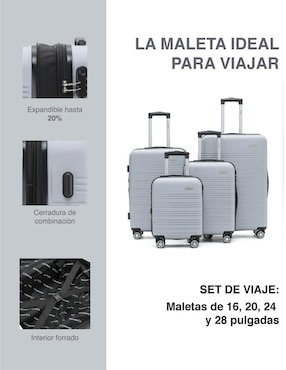 Set maletas de viaje Compass