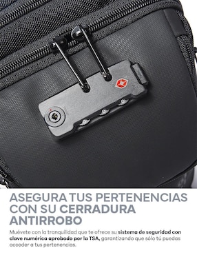 Mochila bandolera Sendera Crossbody impermeable unisex