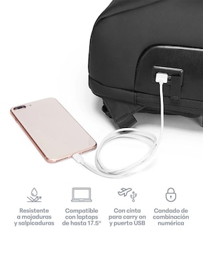 Mochila antirrobo Sendera Ejecutiva impermeable unisex