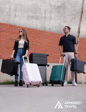 Maleta con ruedas de mano Armored Travel