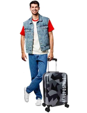 Maleta con ruedas de viaje Aéropostale Camo
