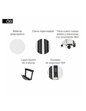 Maleta de viaje Cloe Nuhideli