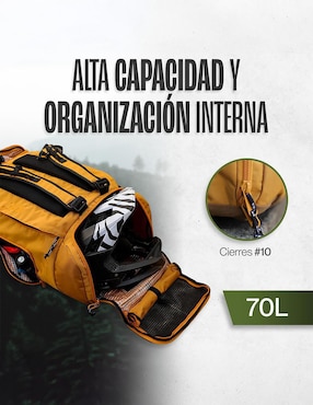 Maleta de viaje Kma Baja Vent Honey Black