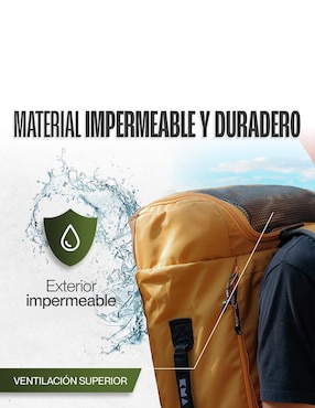 Maleta de viaje Kma Baja Vent Honey Black