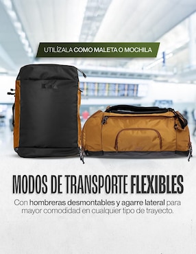Maleta de viaje Kma Baja Vent Honey Black