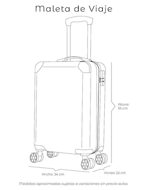 Maleta Carry On Ross & Saks