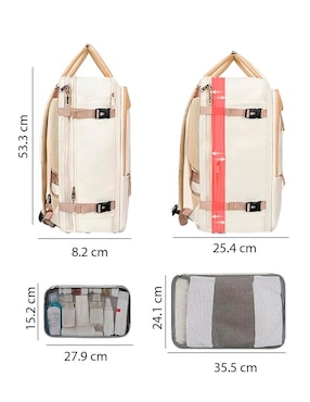 Set maletas de viaje Likepink