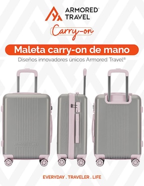 Maleta con ruedas de mano Armored Travel Carry-On Andrea