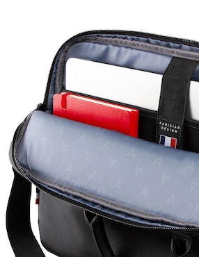 Maletín porta laptop Parissac 15.6 pulgadas de vinipiel