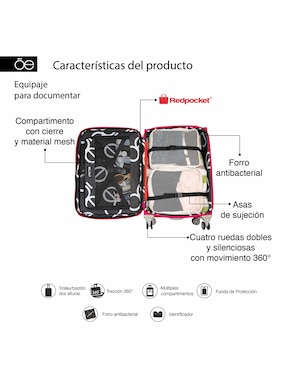 Maleta de viaje Cloe Ezil I