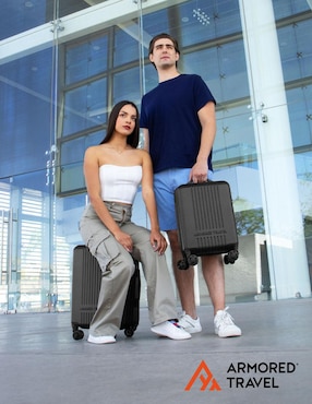 Set maletas de mano Armored Travel 2 Pack Llantas Desmontables