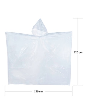 Impermeable desechable Travelon de hule
