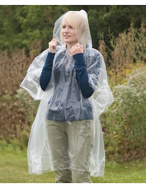 Impermeable desechable Travelon de hule