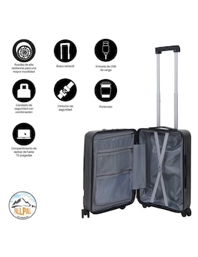 Maleta con ruedas carry on Pallpall Cmal2Usbuni