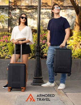 Maleta con ruedas de mano Armored Travel Berlín Carry On