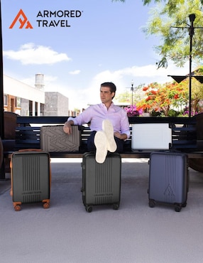 Maleta con ruedas de mano Armored Travel Berlín Carry On