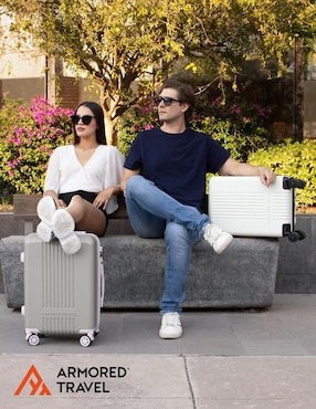 Maleta con ruedas de mano Armored Travel Chess Carry On