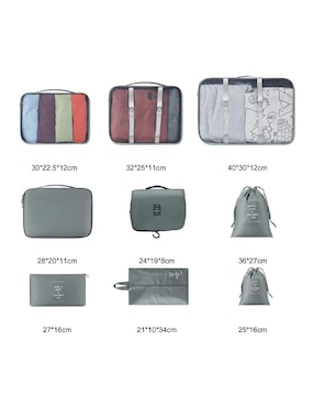 Set bolsa organizadora viaje Güish