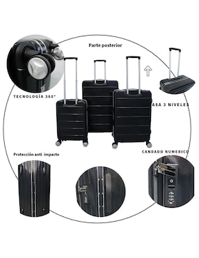 Set maletas de viaje Jony