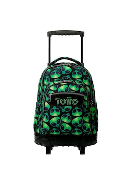 Mochila escolar Totto Rue Bomper impermeable para niño