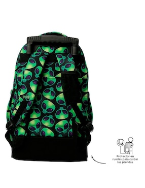Mochila escolar Totto Rue Bomper impermeable para niño