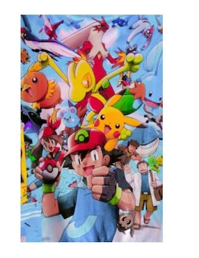 Cobija de tejido suave Generica Pokémon unisex
