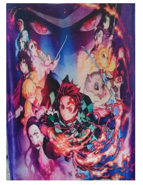 Cobija de tejido suave Generica Demon Slayer : Kimetsu no Yaiba unisex