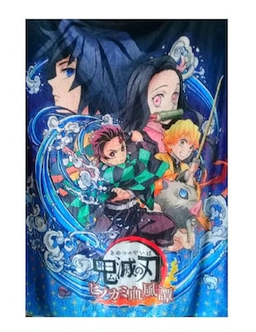 Cobija clásica de tejido suave Generica Demon Slayer: Kimetsu No Yaiba unisex