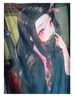 Cobija de tejido suave Generica Demon Slayer: Kimetsu no Yaiba unisex