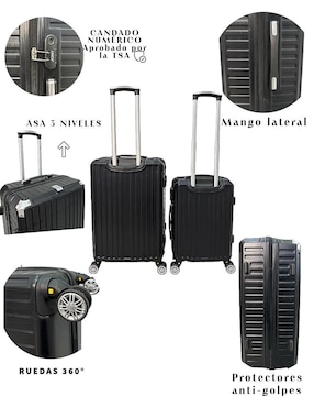 Set maletas de viaje Jony