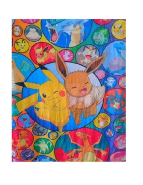 Cobija clásica de tejido Generica Pokemon Poké Ball unisex