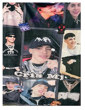 Cobija de tejido suave Generica Cris Mj unisex