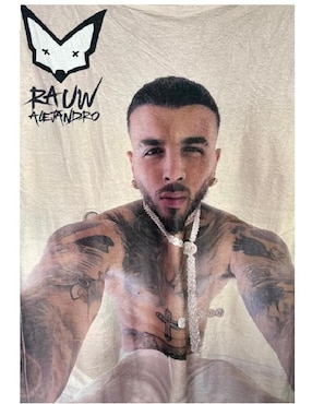 Cobija de tejido suave Generica Rauw Alejandro unisex