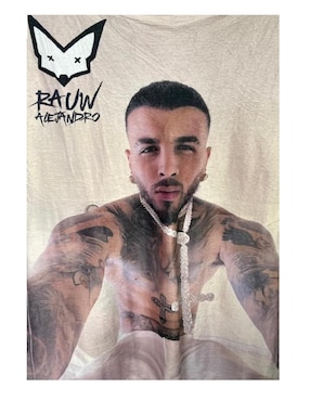 Cobija de tejido suave Generica Rauw Alejandro unisex