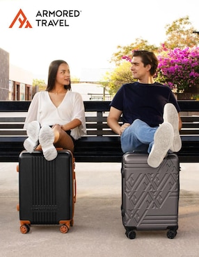 Maleta con ruedas de mano Armored Travel carry on