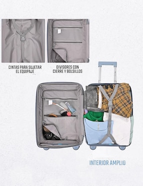 Maleta con ruedas carry on Us Urban ED004