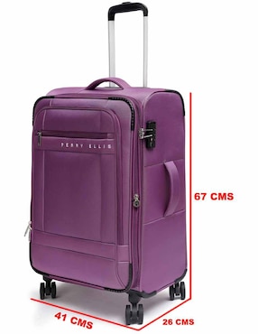 Maleta con ruedas de viaje Perry Ellis Catalán