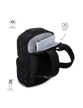 Mochila con portalaptop Totto Campus impermeable unisex