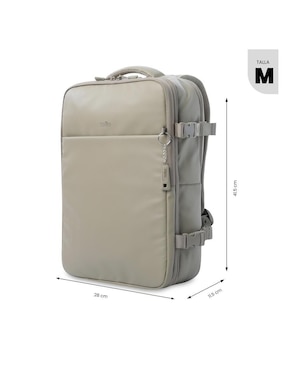 Mochila casual Totto Grow impermeable para hombre