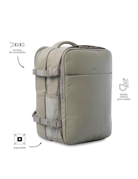 Mochila casual Totto Grow impermeable para hombre