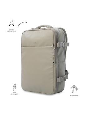 Mochila casual Totto Grow impermeable para hombre