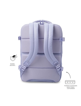 Mochila casual Totto Grow impermeable para mujer