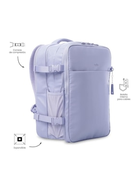 Mochila casual Totto Grow impermeable para mujer
