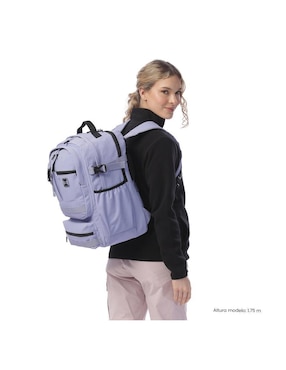 Mochila con portalaptop Totto spa impermeable para mujer