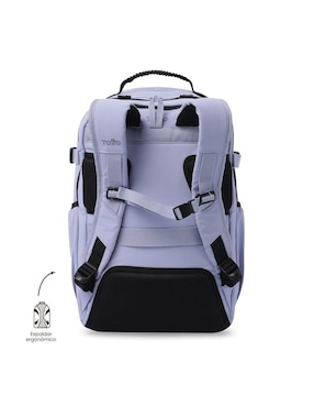 Mochila con portalaptop Totto spa impermeable para mujer
