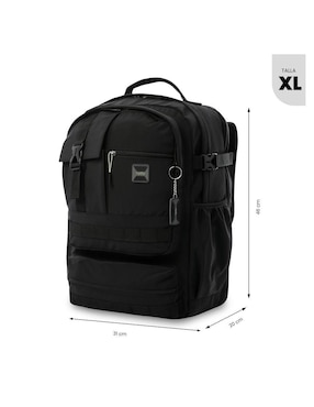 Mochila con portalaptop Totto spa impermeable unisex